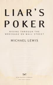 Cover of Liar's Poker